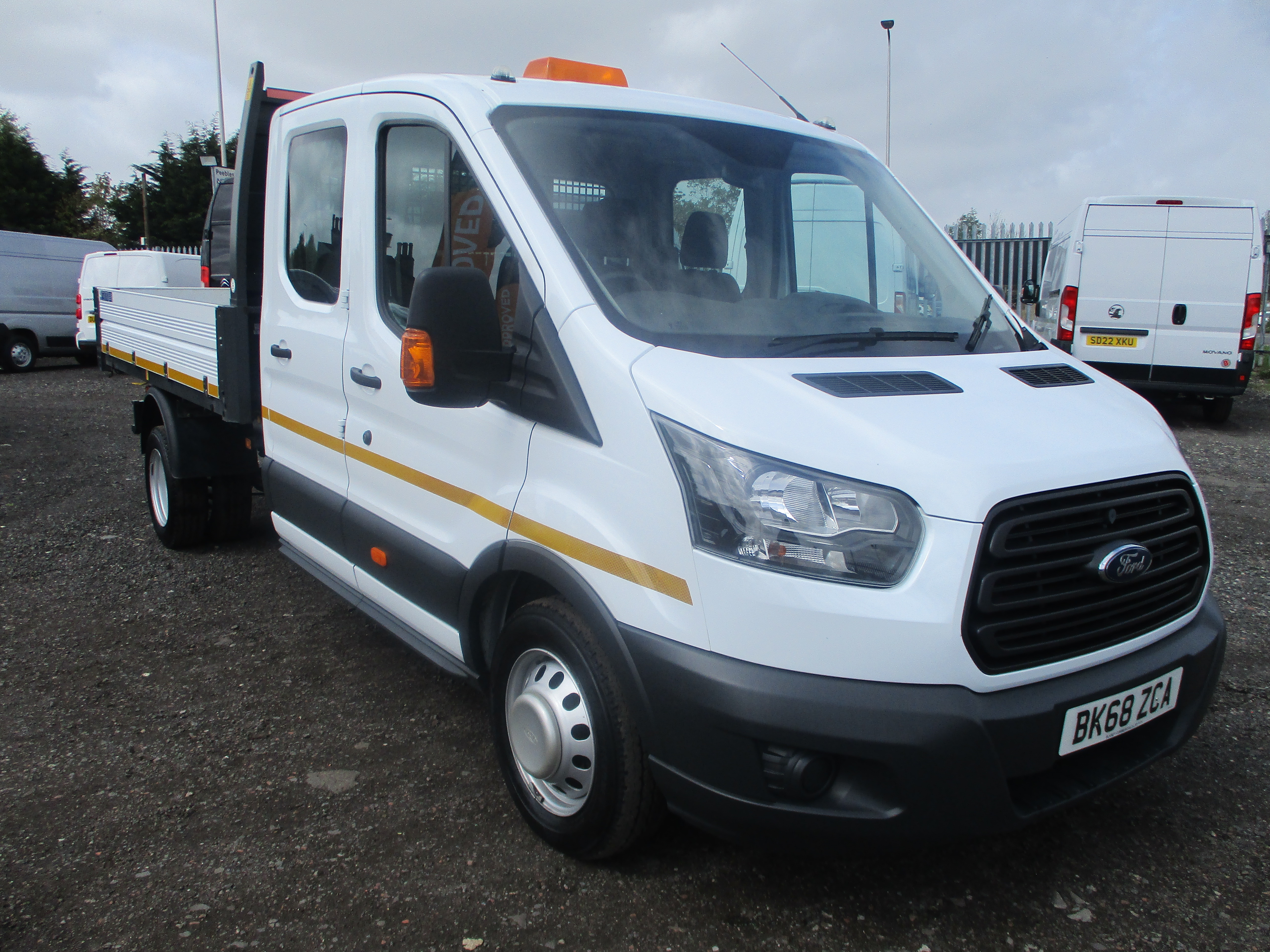 Ford Transit 350 2.0TDCI 130PS Double Cab Tipper 
