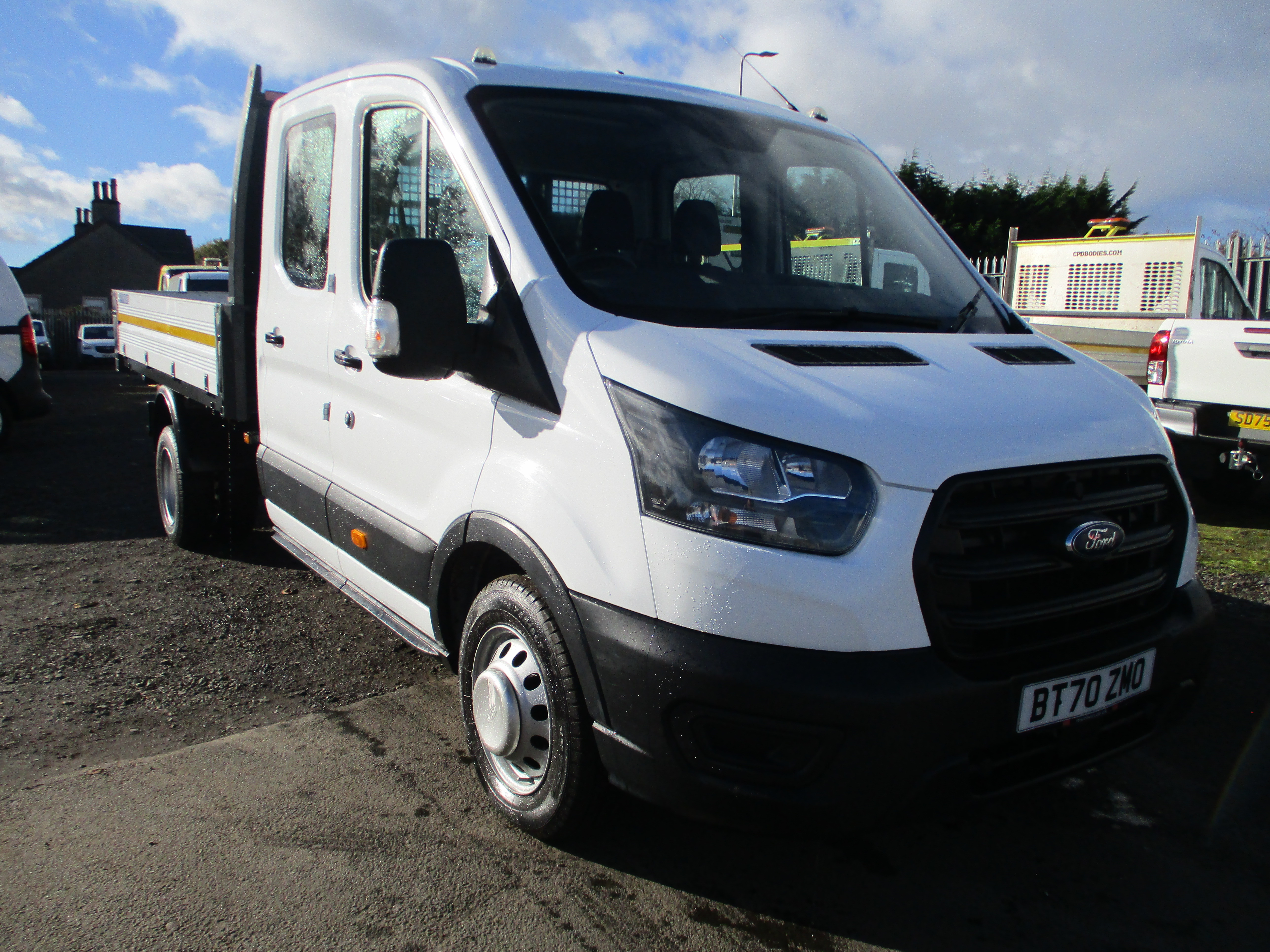 Ford Transit 350 L3 2.0 EcoBlue 130PS RWD DRW D/Cab Tipper (SERVICED & MOT JUST DONE)