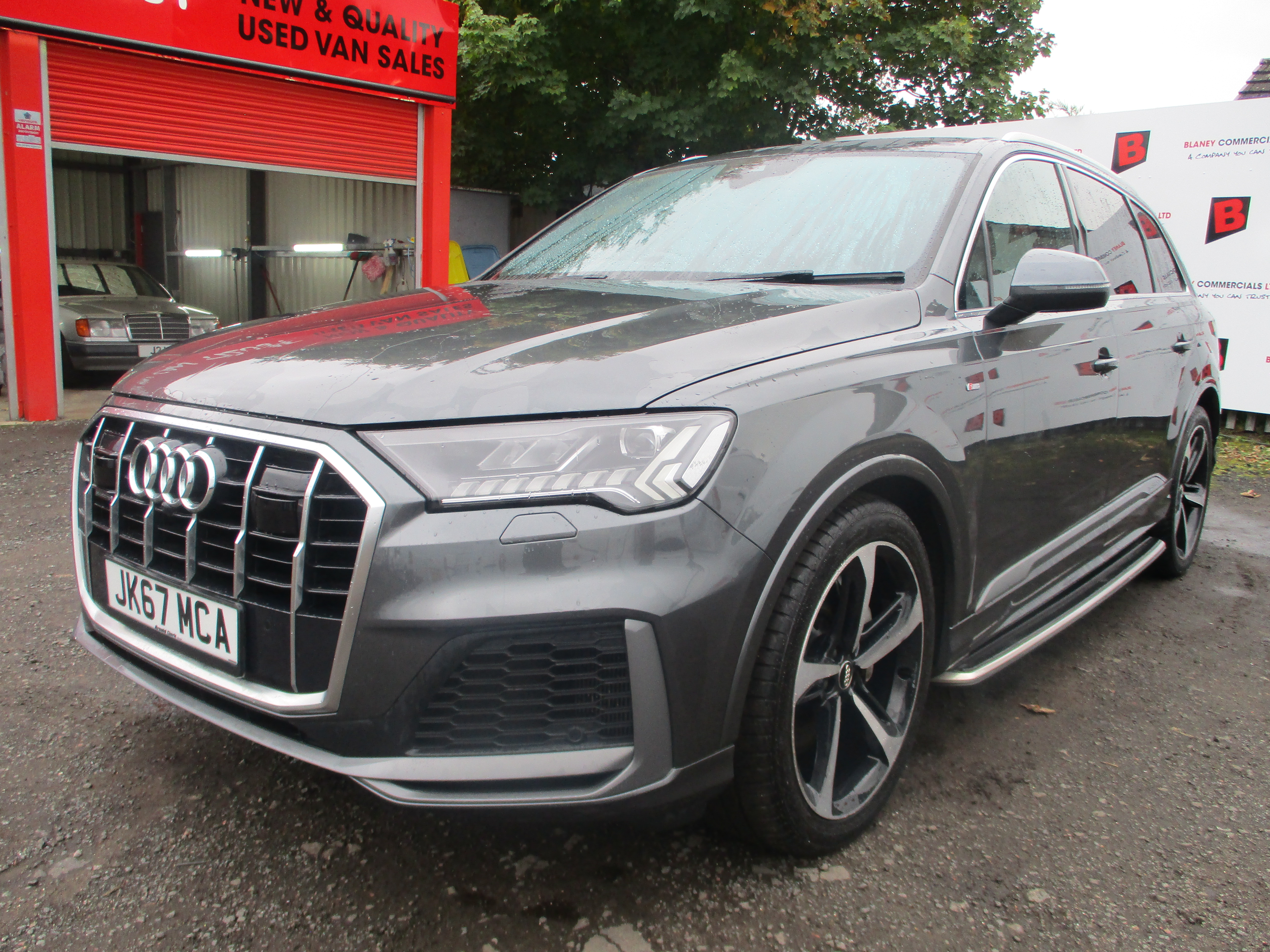 Audi Q7 50 TDi S Line Quattro 7 Seater 4x4 (FULL SERVICE HISTORY) Private Plate Coming Off!