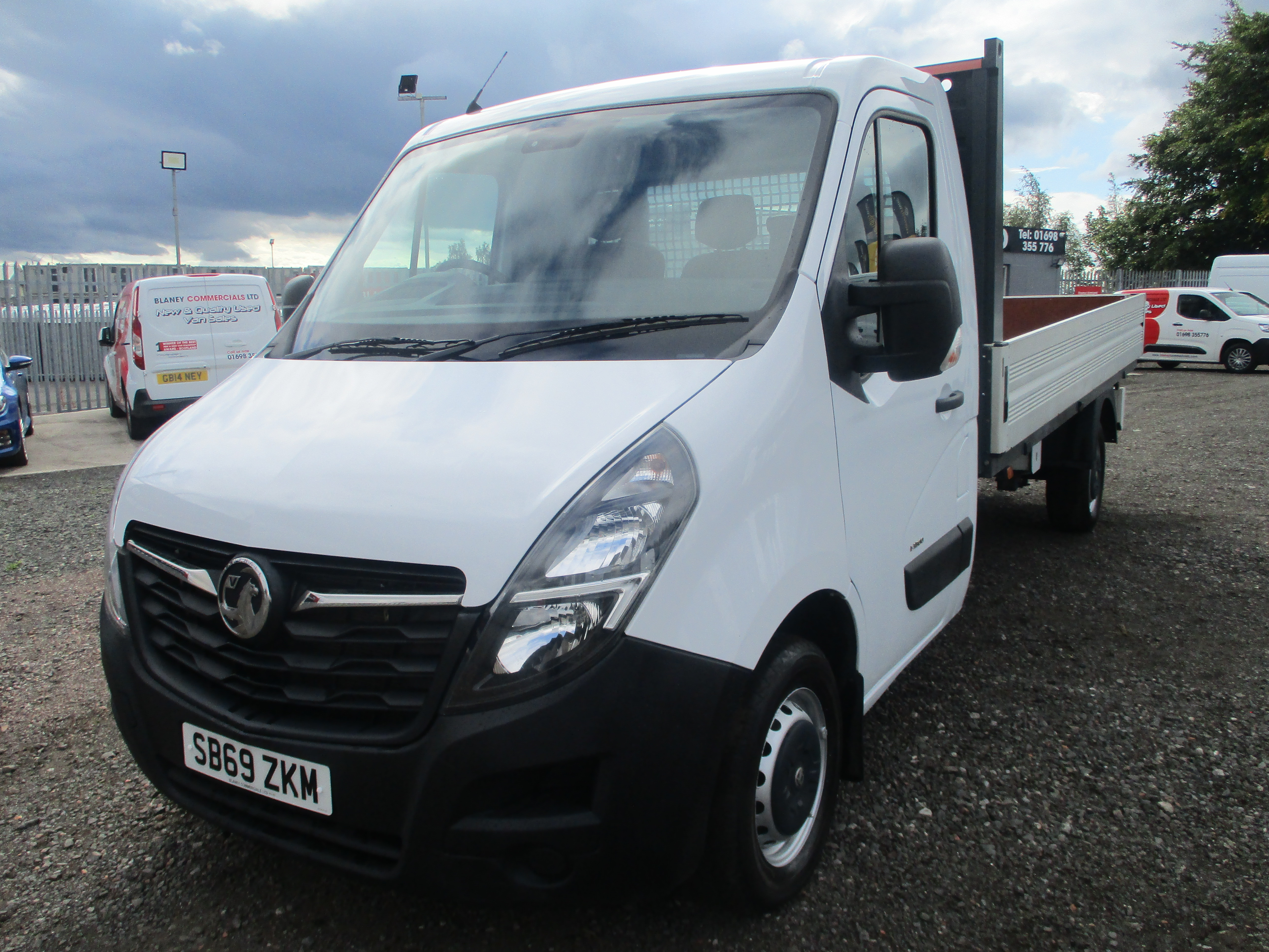 Vauxhall Movano 3500 2.3 Turbo Diesel 135PS FWD L3 Dropside WITH AIR CON & SAT NAV