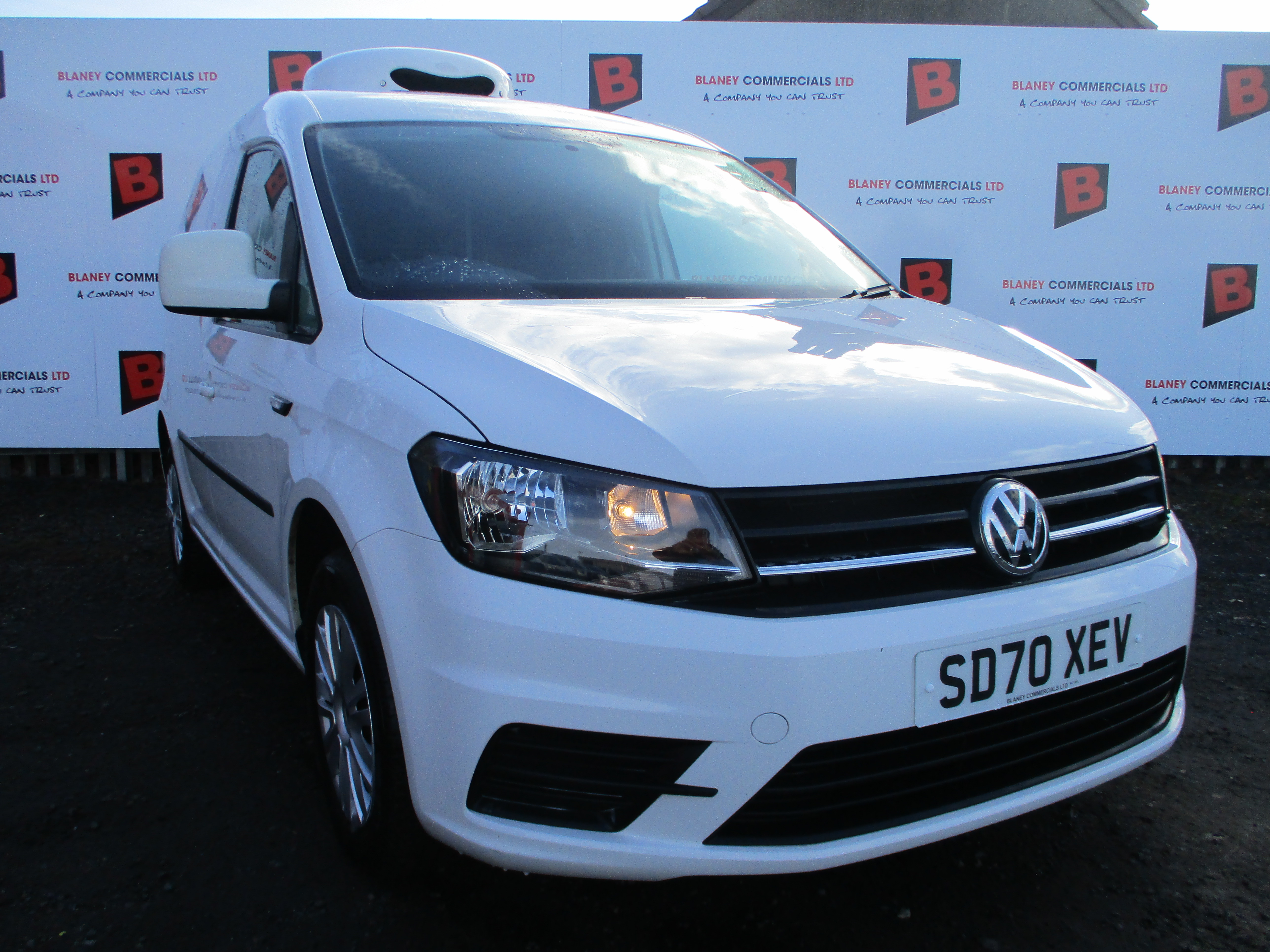 Volkswagen Caddy C20 2.0 TDI BlueMotion Tech 102PS AC Trendline FRIDGE VAN (ONE OWNER FROM NEW WITH FSH)
